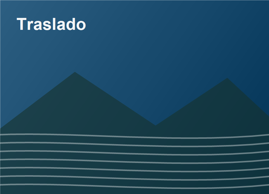 Traslado desde la ciudad cercana