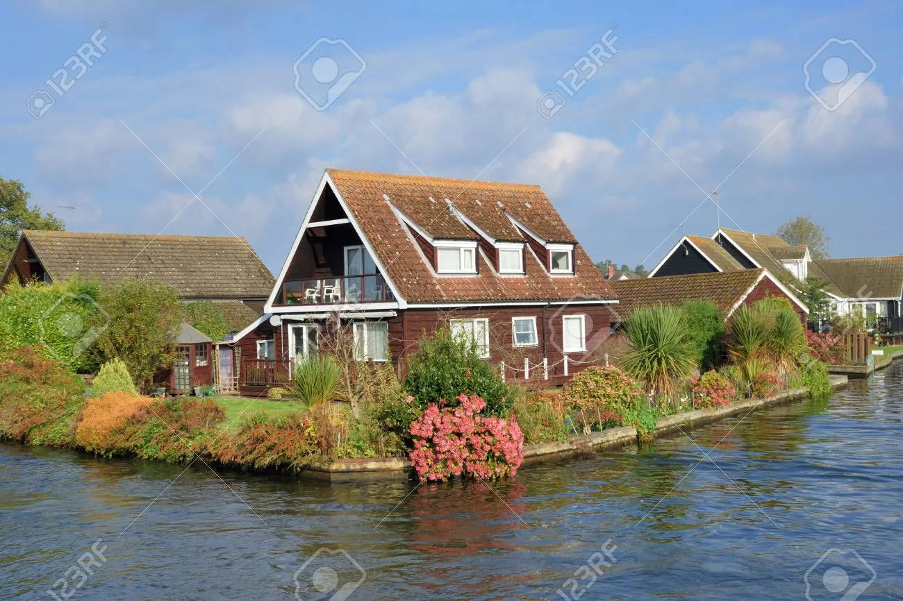 Casa junto a la catarata